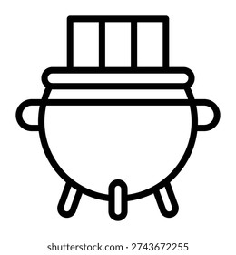 Gold Pot with Irish Flag