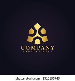 Gold Premium Logo Vector Template