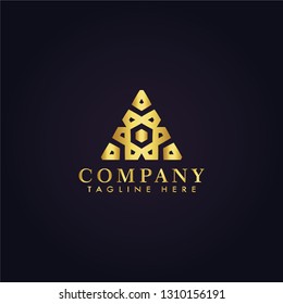 Gold Premium Logo Vector Template