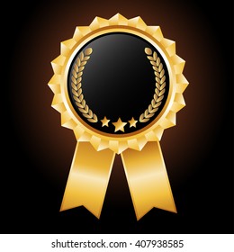 Gold prize for winner 