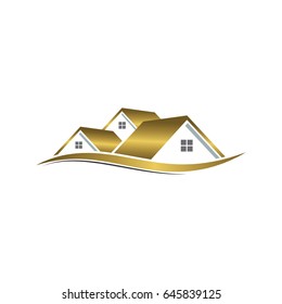 Gold Real Estate Logo