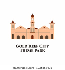 Gold Reef City is an amusement park in Johannesburg, South Africa. One of southern Africa's biggest and best theme parks, with rides and attractions for all ages. World tourist vacation concept