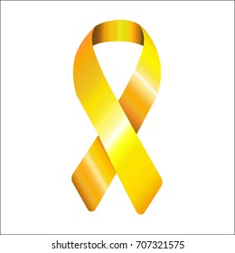 Gold ribbon 