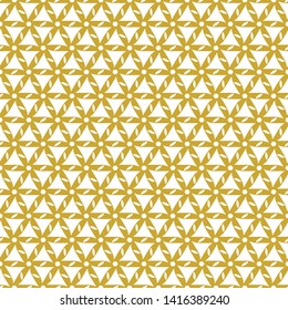 Gold ribbon seamless background pattern design
