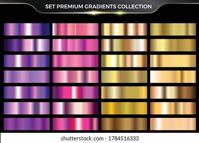  gradient purple collection