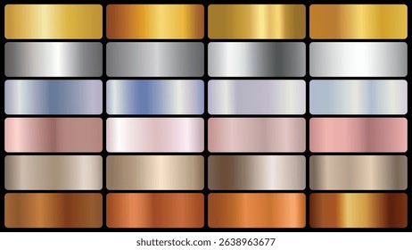 Gold golden set background