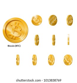 Gold Rotate Bitcoin Frames