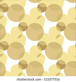 gold round seamless pattern 