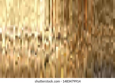 Gold row background, elegant gradation