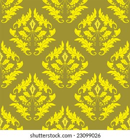 Gold seamless background. Vector illustration