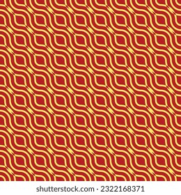 Gold Seamless pattern of abstract. Vector background retro vintage.