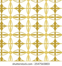 Gold Seamless pattern Design Geometric