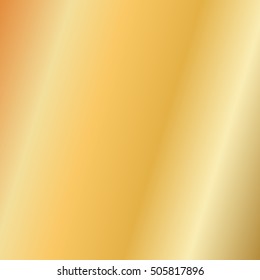 Gold seamless pattern. Light realistic, shiny, metallic empty golden gradient template. Abstract metal decoration. Design for wallpaper, background, fabric etc.