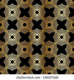 Gold seamless pattern , modern stylish vector texture , flower vector seamless pattern, web page background repeating geometric tiles with dotted , texture for wallpaper , vector illustration.