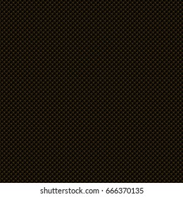 Gold seamless pattern. Modern stylish golden circle texture. Repeating geometric endless golden tiles with overlapping circles. Vector.