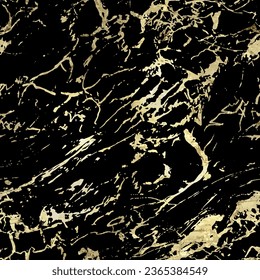Gold Seamless template. Gold marbling texture design for poster, brochure, invitation, cover book, catalog. Vector illustration