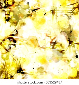 gold seamless texture. Abstract vector pattern. 