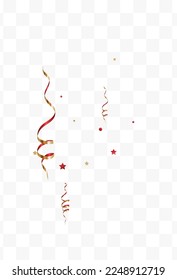 Gold Sequin Bright Vector White Transparent Background. Modern Glow Illustration. Golden Splash Abstract Design. Shine Rich Invitation.