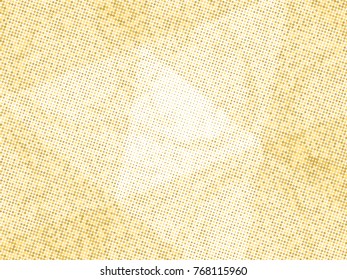 Gold sequins texture. Abstract halftone background. Vector golden pattern of round elements.