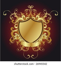 Coat Arms Modern Flat Style Vector Stock Vector (Royalty Free ...