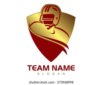 Gold shield american football