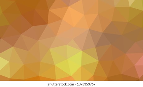 Gold shine. Geometric designs. Vector, geometric background. Triangles, triangulation. Geometric mosaic tile, colored triangles, application in origami style. Abstract backgrounds for web.