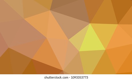 Gold shine. Geometric designs. Vector, geometric background. Triangles, triangulation. Geometric mosaic tile, colored triangles, application in origami style. Abstract backgrounds for web.
