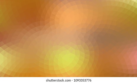 Gold shine. Geometric designs. Vector, geometric background. Triangles, triangulation. Geometric mosaic tile, colored triangles, application in origami style. Abstract backgrounds for web.