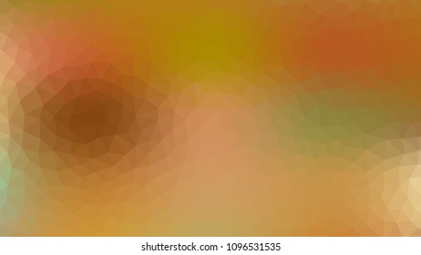 Gold shine. Geometric designs. Vector, geometric background. Triangles, triangulation. Geometric mosaic tile, colored triangles, application in origami style. Abstract backgrounds for web.