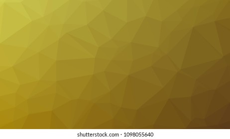 Gold shine. Geometric designs. Vector, geometric background. Triangles, triangulation. Geometric mosaic tile, colored triangles, application in origami style. Abstract backgrounds for web.