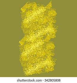 Gold shining sparkle glittering background, golden splash