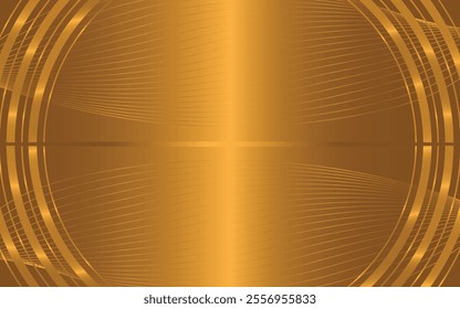 Gold shiny background, Gold background, Elegant wavy golden background, Wave background