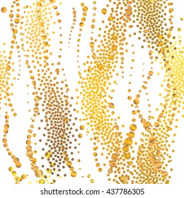Gold shiny glitter seamless pattern