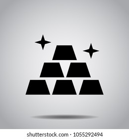 gold sign icon
