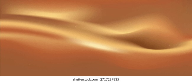 Fondo de seda dorada con algunos pliegues suaves. Llama ardiente

