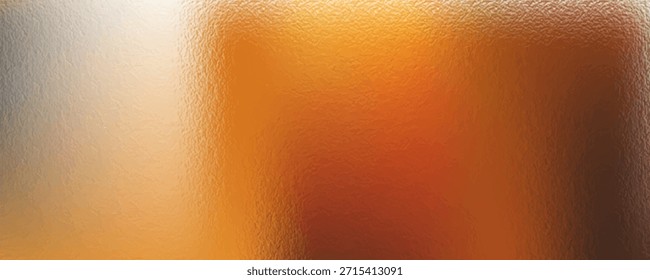 Gold and silver background with glassy texture and abstract blurred background, glass effect creating a textured gradient.