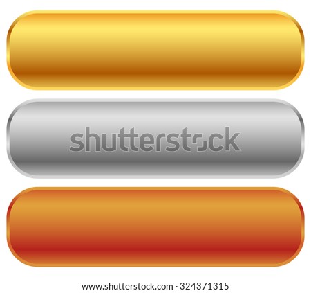 Gold, silver, bronze bars, banners.