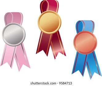 gold silver bronze medal