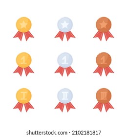 Gold, silver and bronze medals. Trophies for first, second and third places. 1st, 2nd and 3rd prizes