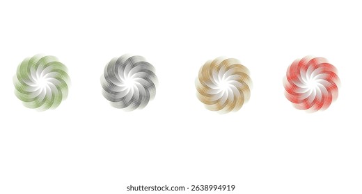 Gold, silver and bronze metal circle frames 3d vector realistic illustration. First, second and third place medals or buttons isolated on white background. Certified. Quality blank, empty badge set.