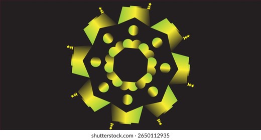 Ilustración realista de Vector 3D con marcos de círculo de metal dorado, plateado y bronce. Primer, segundo y tercer lugar medallas o Botones aislados sobre fondo blanco. Certificado. Calidad en blanco, conjunto de insignias vacías.