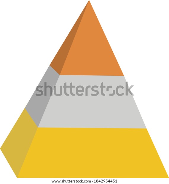 Gold Silver Bronze Pyramid Different Purposes: เวกเตอร์สต็อก (ปลอดค่า ...