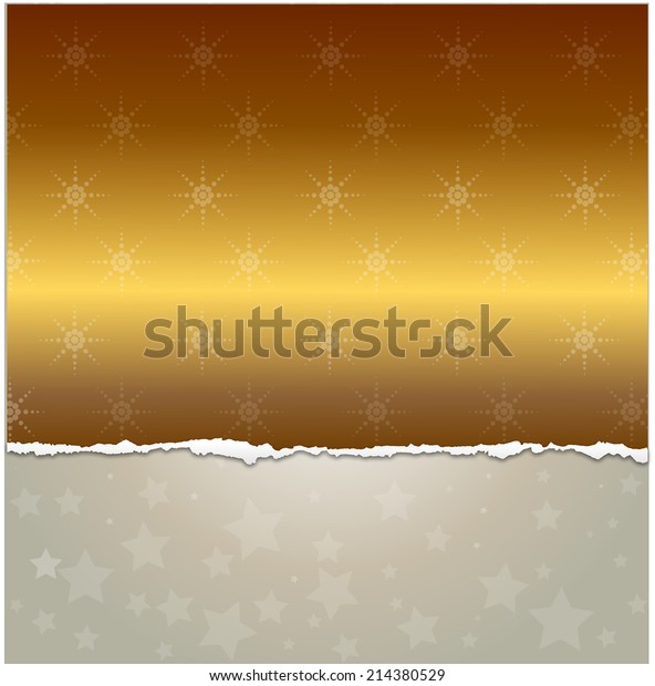 Gold Silver Christmas Background Stock Vector (Royalty Free) 214380529