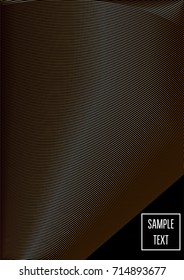 Gold, Silver or Copper Minimal Cover Template. Cool Luxury Premium VIP Rich Decoration. Jewelry Ads Poster Design. Festive Sparkling New Year Party or Christmas Celebration Background. Halftone Cover.