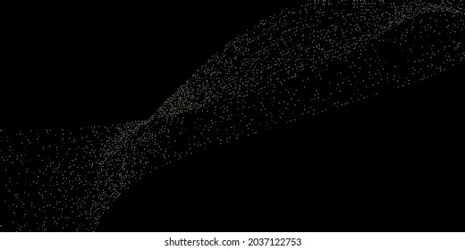 Gold, Silver VIP Flying Stars Confetti. Luxury Elegant New Year Christmas Celebration Vector Background. Rich Gold, Silver Glitter, Sparkles, Gradient Stars Confetti. Sparkling Winter Glitter.