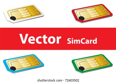 Gold sim four color