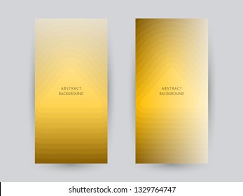 Gold simple elegant gradient triangle abstract background template. Can use for banner, flyer, cover. card, backdrop, presentation.