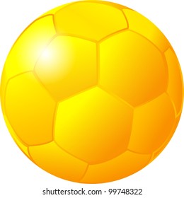 Gold Soccer Ball