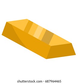 gold solid icon