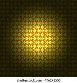 Gold sparkle glitter background.Glittering sequins mosaic pattern.